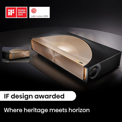 Hisense Ultra Short Throw Triple Laser Projector, 4K UHD Smart Projector – L9Q