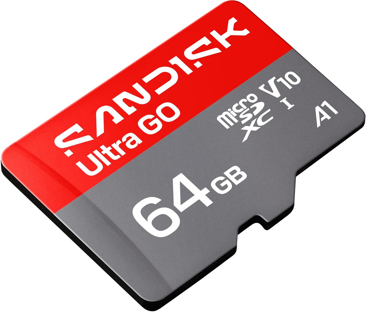 SanDisk Ultra Go microSD UHS-I — 64GB, 140MB/s