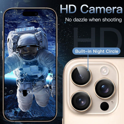 PROTECT  iPhone 16 Pro Xzoom Lens Protector, Sapphire Glass, Alloy Material, Ultra Clear, Premium Finish, Brown, XIP16PBRN