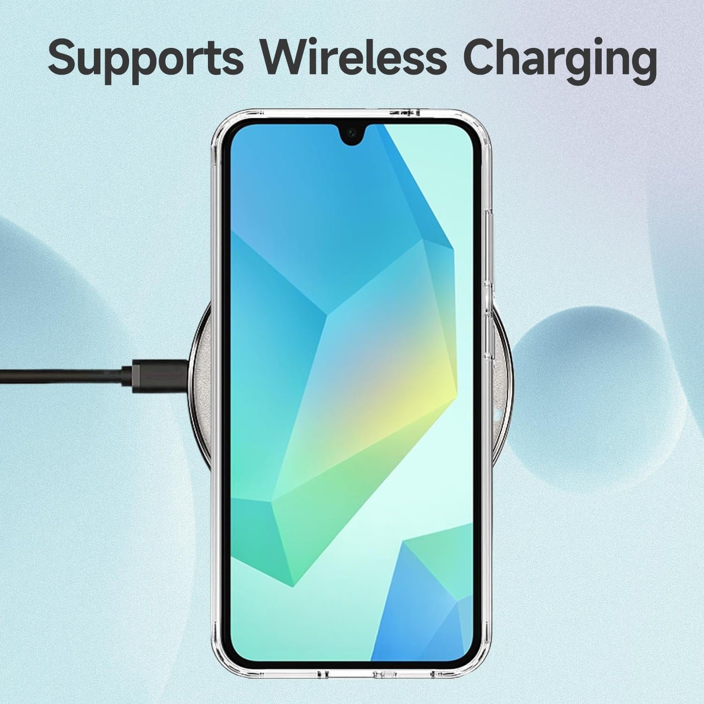 PROTECT  Samsung A16 Lucid Phone Case, Anti Scratch, Bundle, Screen Protector included, Protective, Clear, LSAMA16