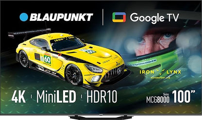 Blaupunkt Mini LED TV 100MCG8000 100" Smart 4K 144Hz Google TV