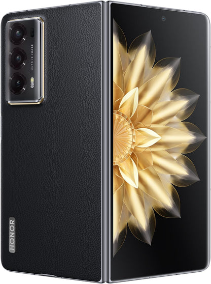 Honor Magic V2 5G — 16GB / 512GB Foldable Smartphone, Eco-Leather (Midnight Black)