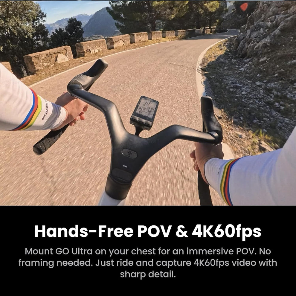 Insta360 GO Ultra Tadej Pogačar Edition – 4K Wearable Action Camera (Limited Edition)
