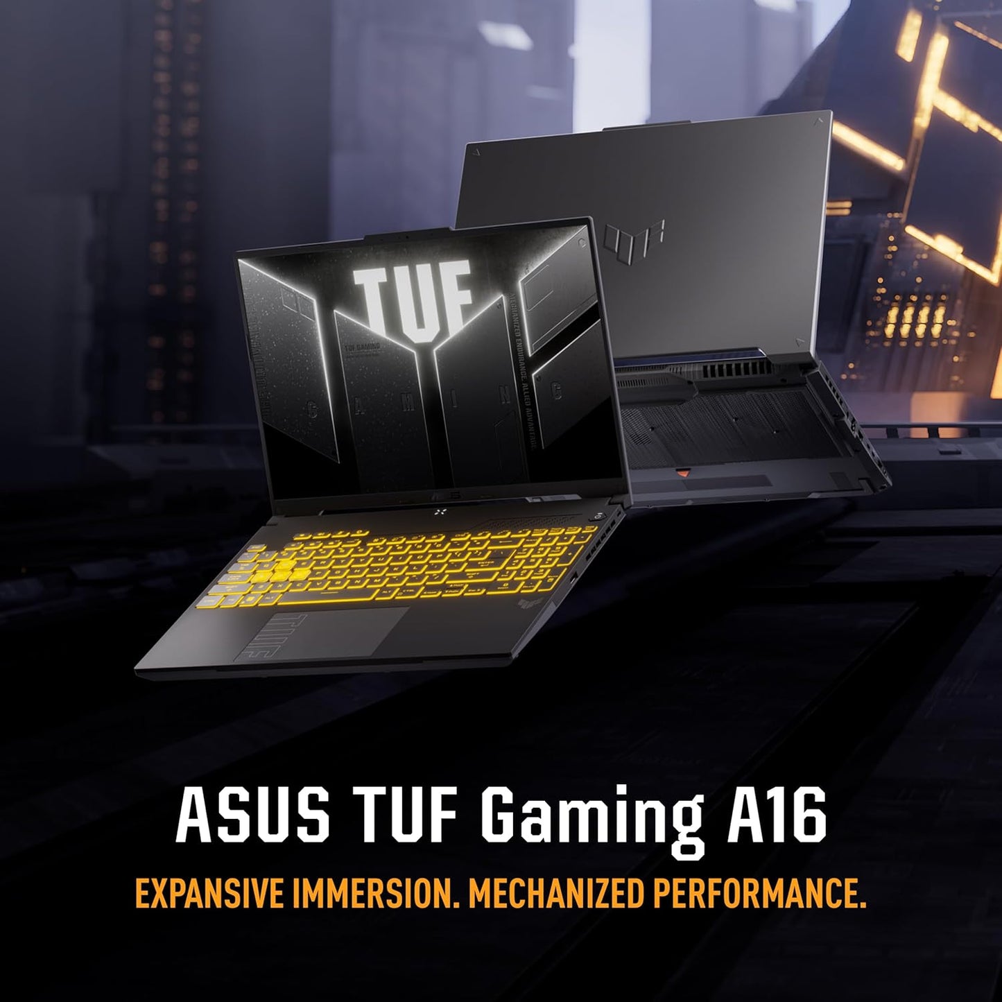 ASUS 16-inch Laptop, AMD Ryzen 7, 16GB RAM, 1TB SSD, NVIDIA GeForce RTX 4050, Windows 11 – FA607NUQ-RL001W