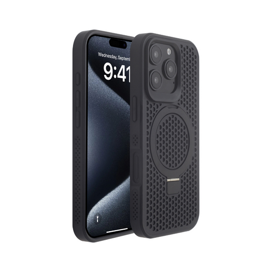 Infinyty HiveX Nester MagSafe Case for iPhone 16 Pro, Black