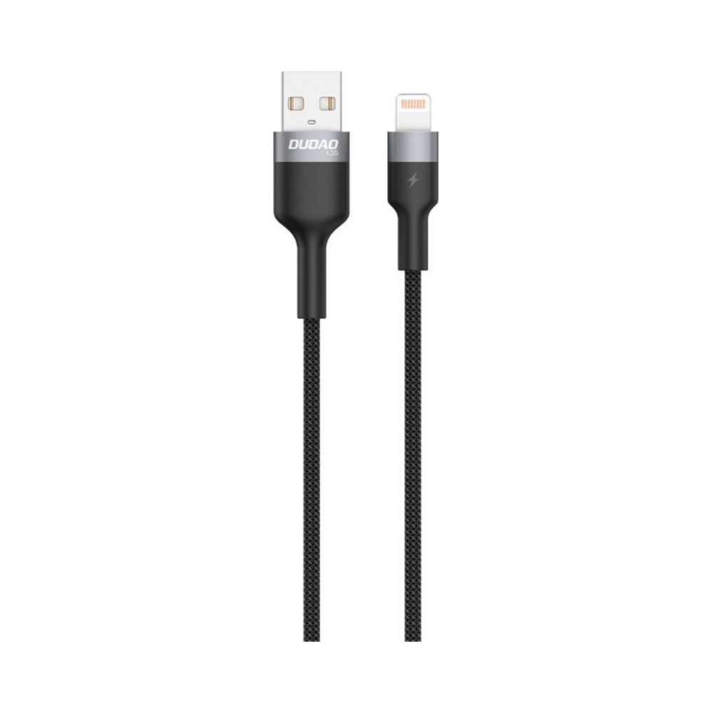 Dudao Data Sync and Charging Lightning Cable 1 m Black