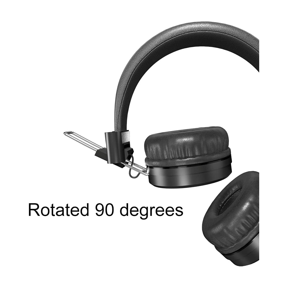 Dudao On-Ear 3.5mm Wired Headphones Black