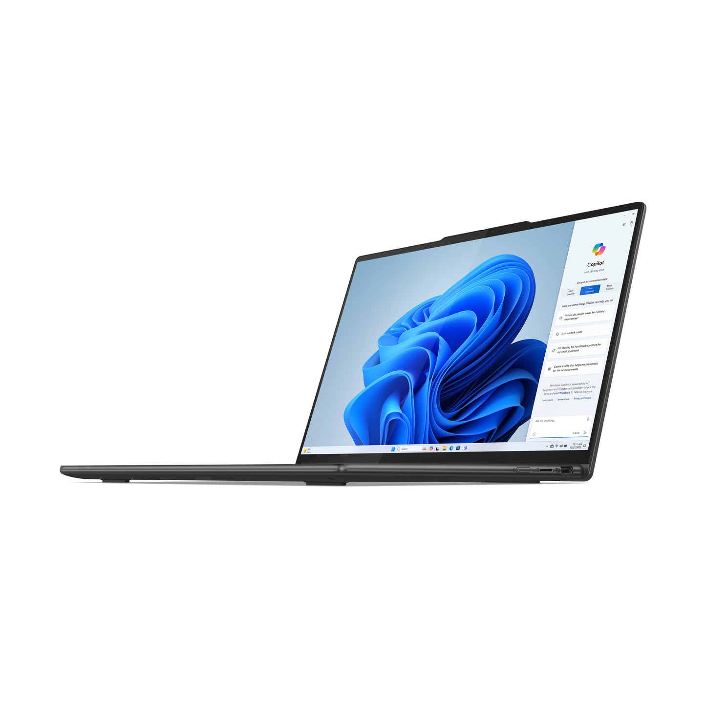 Lenovo Yoga 7 2-in-1 Intel Core Ultra 7 155H Hybrid (2-in-1) 35.6 cm (14") Touchscreen WUXGA 16 GB LPDDR5x-SDRAM 1 TB SSD Wi-Fi 6E (802.11ax) Windows 11 Home Grey