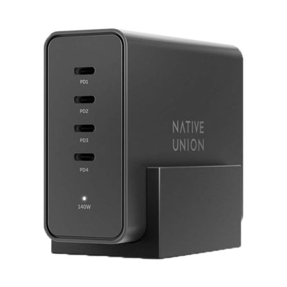 Native Union Fast Desktop Charger PD 140W US/CA Plug  Black