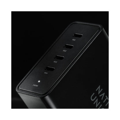 Native Union Fast Desktop Charger PD 140W US/CA Plug  Black