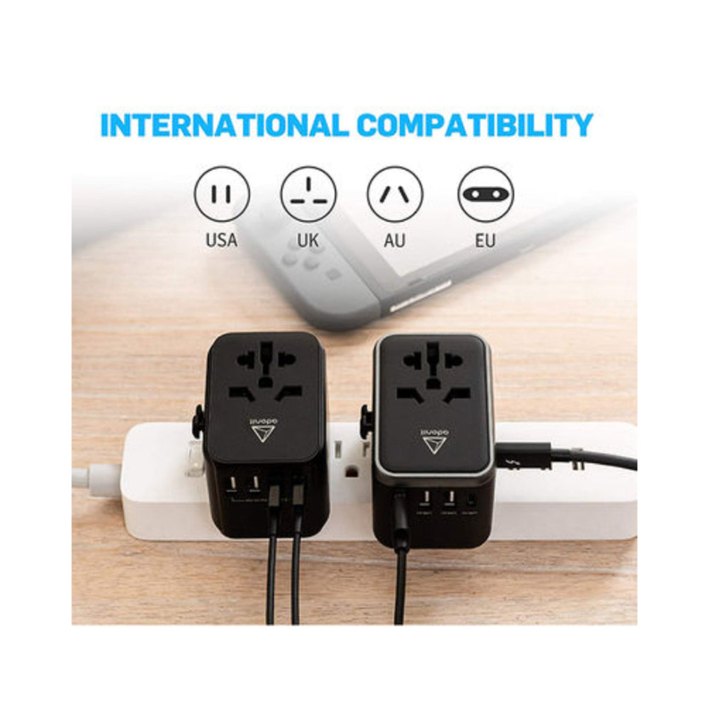 Adonit Universal Travel Wall Charger Black