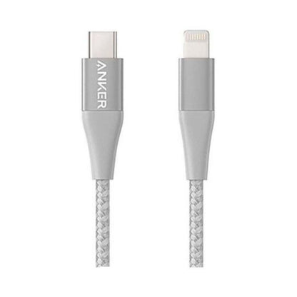 Anker PowerLine II USB-C Lightning Cable 90cm Silver