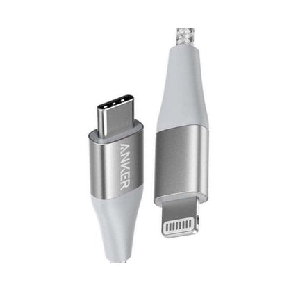 Anker PowerLine II USB-C Lightning Cable 90cm Silver