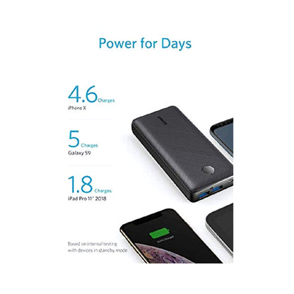 Anker Power Bank 20000mAh Black