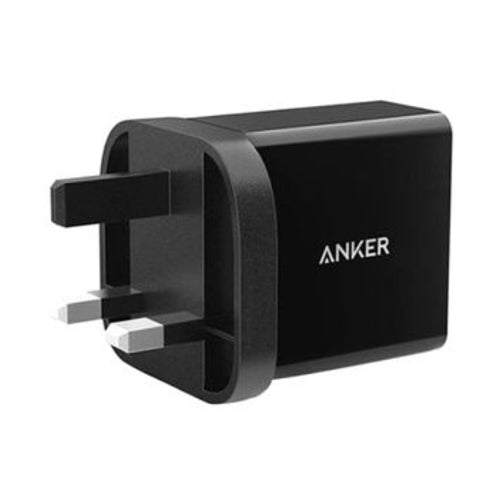 Anker 24W 2-Port USB Wall Charger Black