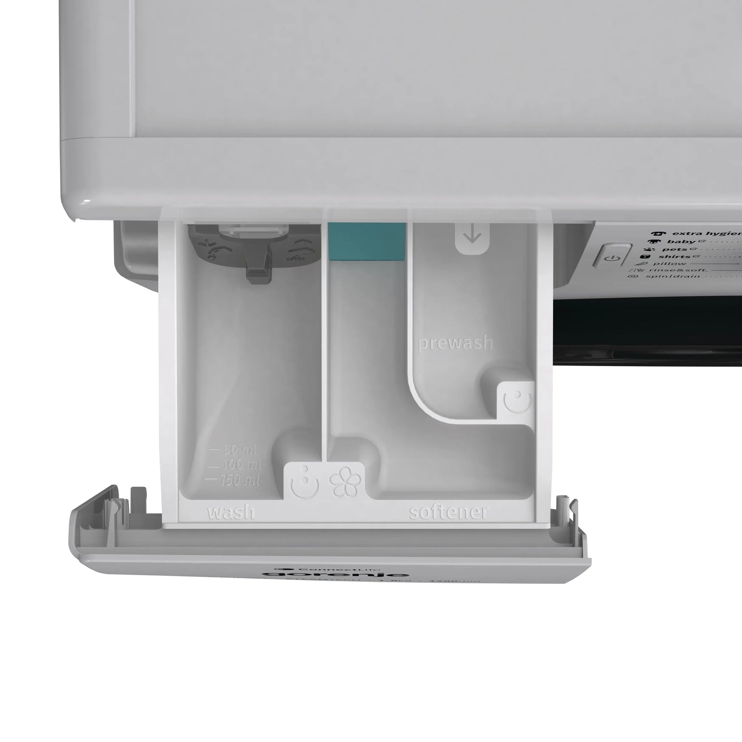 Gorenje Smart Front Load Washing Machine, 8KG, Wi-Fi, 1200 RPM, Grey, WPNEI82A1SWA