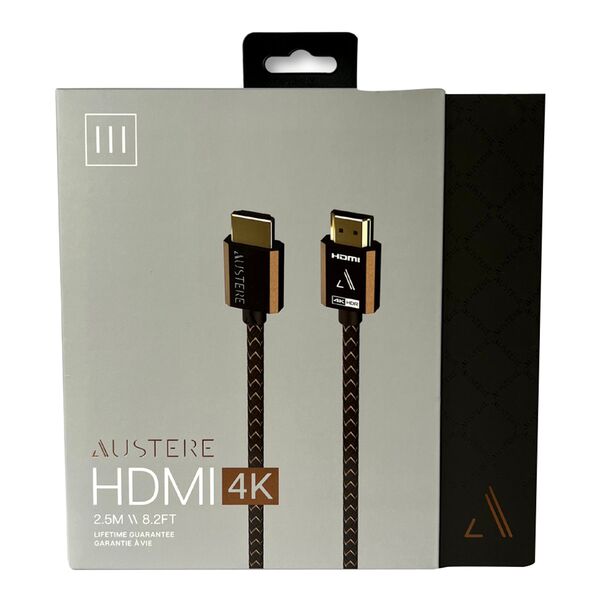 Austere 4K HDMI Cable 2.5m Black