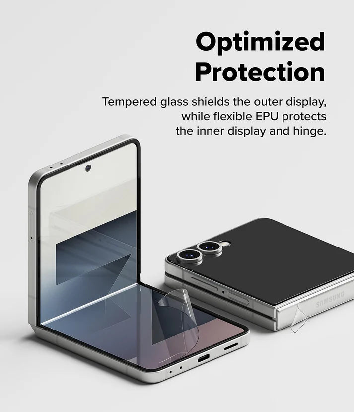 PROTECT CZFLP7 Z FLIP 7 TEMPER GLASS CLR