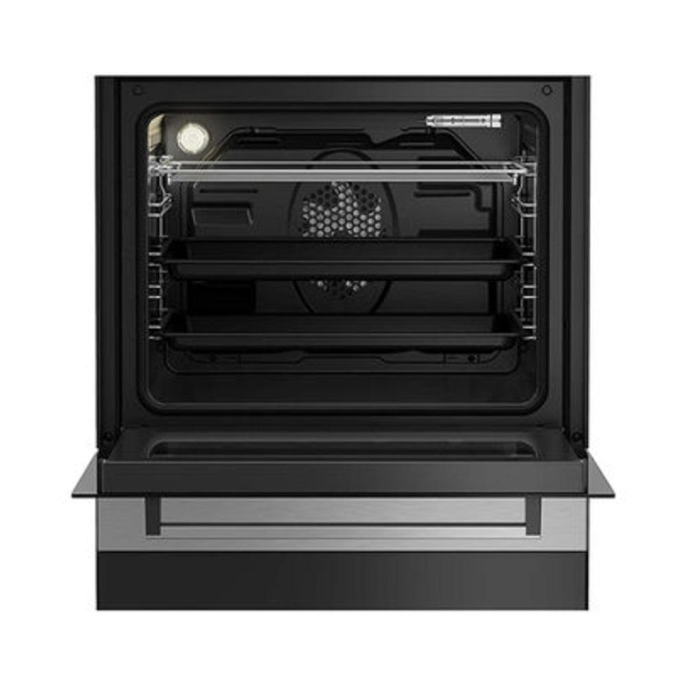 Beko Ceramic Electric Cooker 60cm Black FSM67320GXS