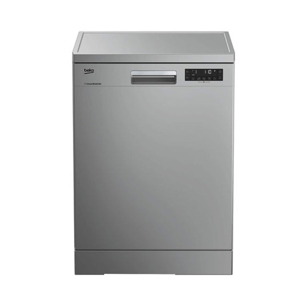 Beko 15 Place Settings Dishwasher Silver DFN28420S