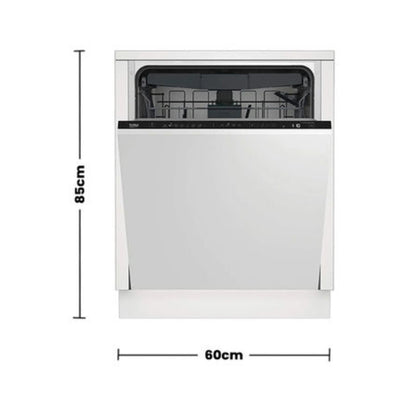 Beko Built-In Dishwasher White DIN48425