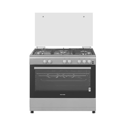 Wolf Power Freestanding 5 Burner Gas Cooking Range 90 x 60 cm WCR950CI