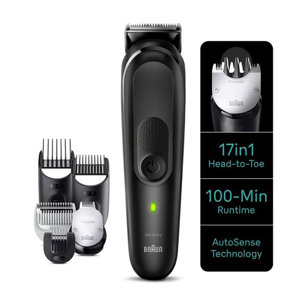 Braun 17-In-1 Multi Grooming Kit Black