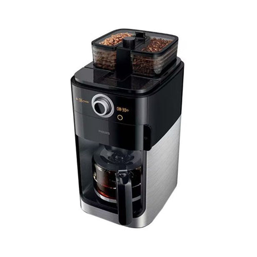 Philips Coffee Maker 1000W 1200ml Silver and Black