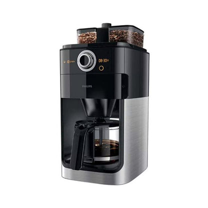 Philips Coffee Maker 1000W 1200ml Silver and Black