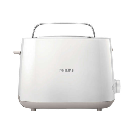 Philips Daily Toaster Hd2581/01, Cool Wall, 800W, Removable Crumb Tray, Defrost & Reheat Settings, Cancel Button