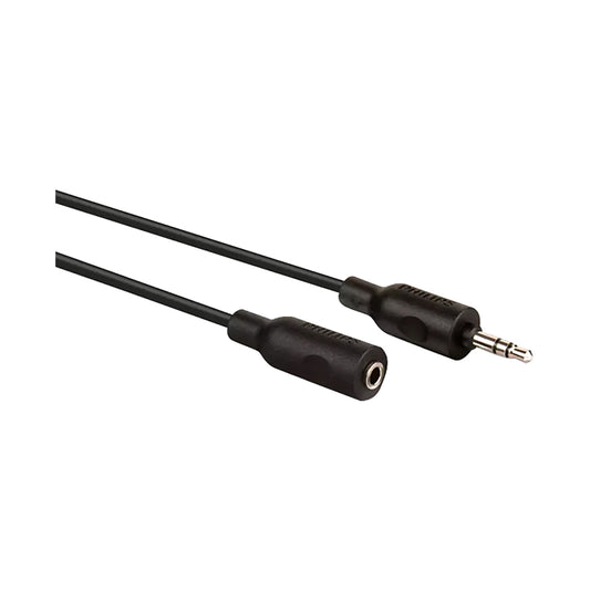 Philips Headphone Audio Extension Cable Black