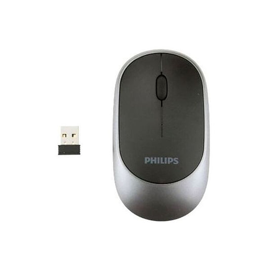 Philips Wireless Mouse With Receiver Black