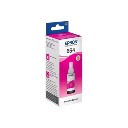 Epson T6643 High Yield Ink Bottle 70ml Magenta