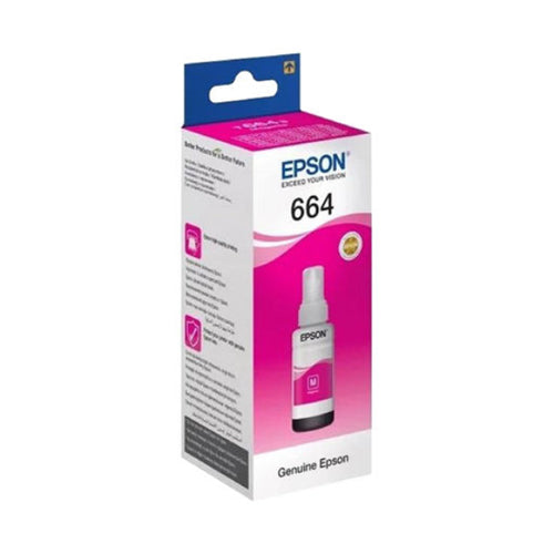 Epson T6643 High Yield Ink Bottle 70ml Magenta