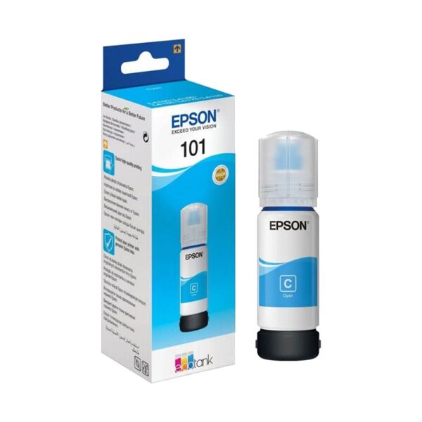 Epson 101 EcoTank Ink Bottle 70ml Cyan