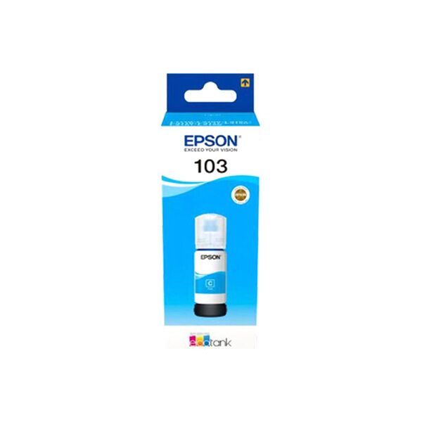 Epson 103 EcoTank Ink Bottle 65ml Cyan