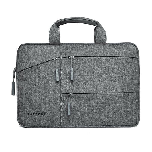 Satechi Water-Resistant Laptop Carrying Case With Pockets Grey