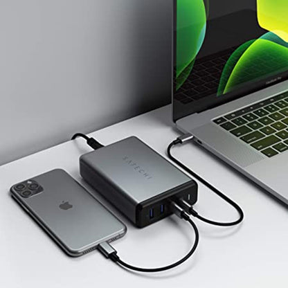 Satechi USB-C Pd Laptop Charger 108-W Grey