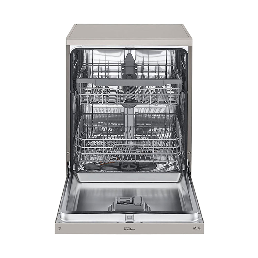 LG Quadwash Dishwasher 14-Place Settings Platinum Silver DFB512FP