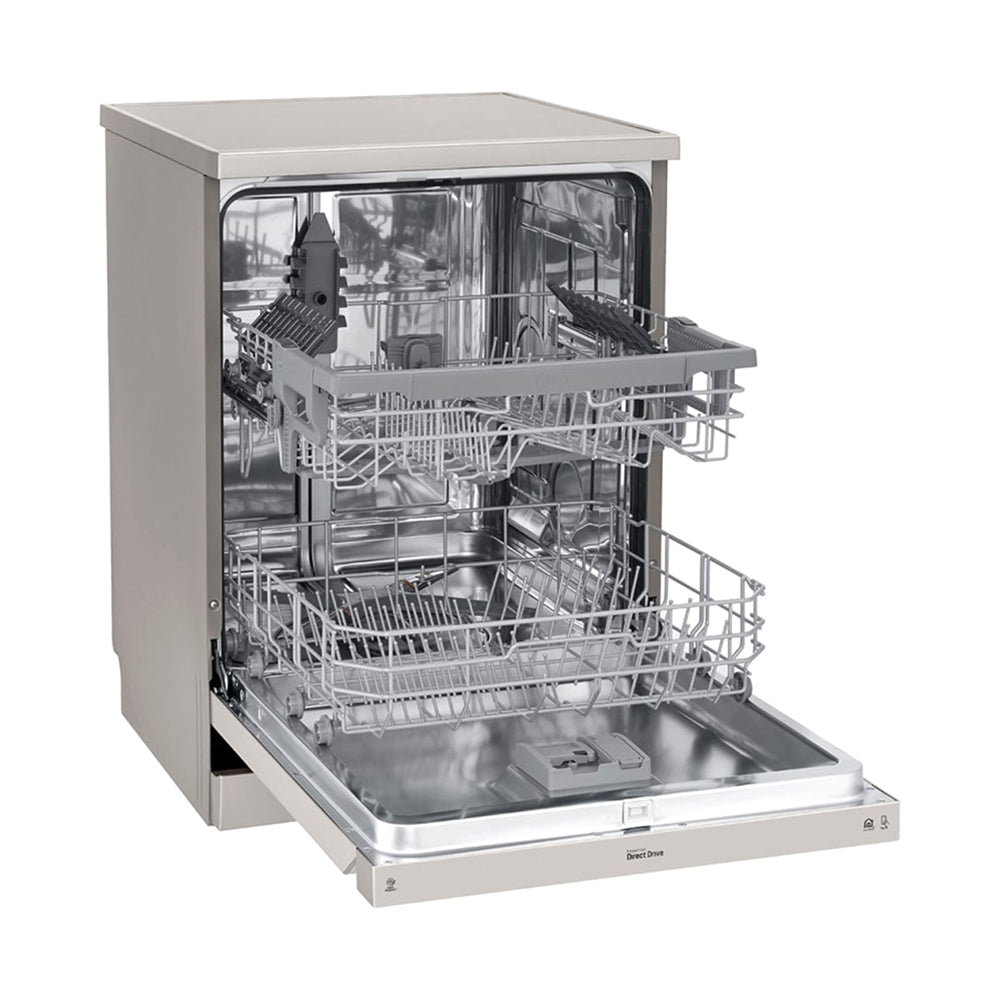 LG Quadwash Dishwasher 14-Place Settings Platinum Silver DFB512FP