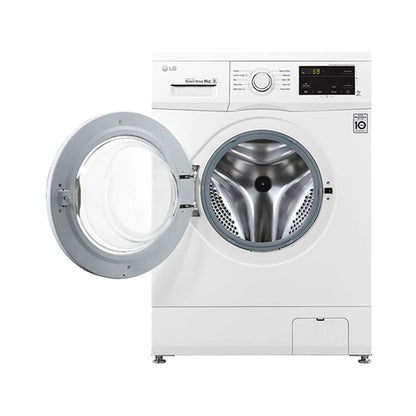 LG Front Load Washing Machine 8kg White FH2J3TDNP0