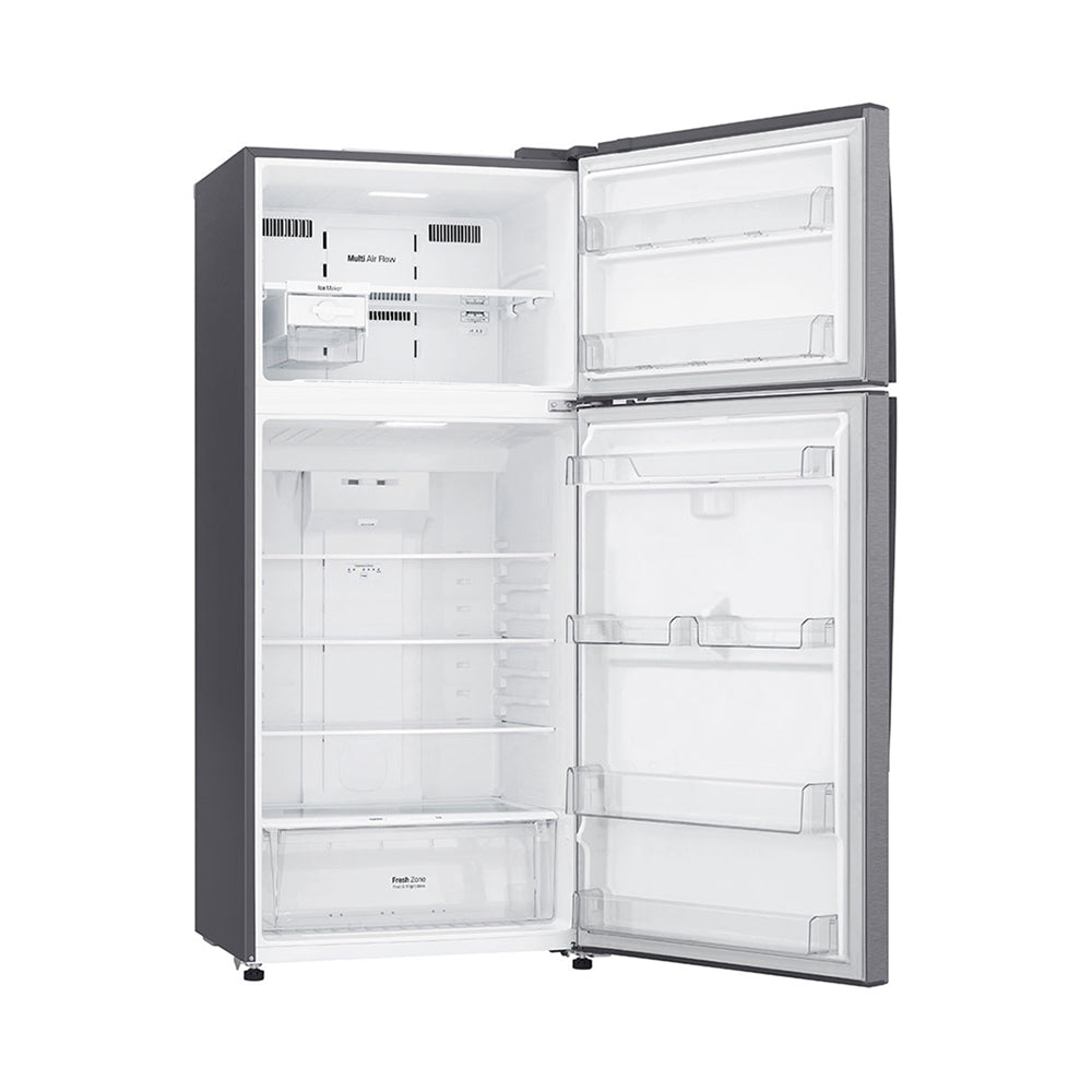 LG Top Mount Refrigerator Multi Airflow 506L Dark Graphite GN-C782HQCL