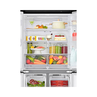 LG Freestanding Refrigerator 570L Matte Black GR-X29FTQEL