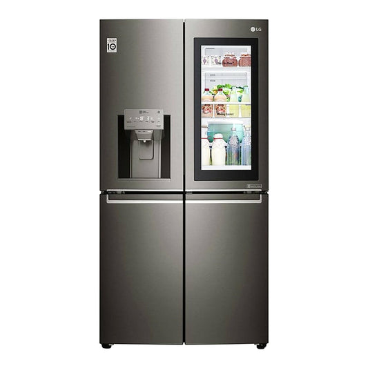 LG InstaView Door-in-Door Refrigerator 870L Silver GR-X39FMKHL