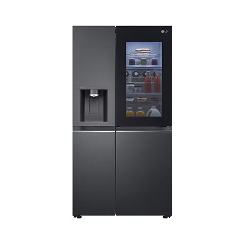 LG Side By Side Refrigerator 634L Grey GR-X267CQES