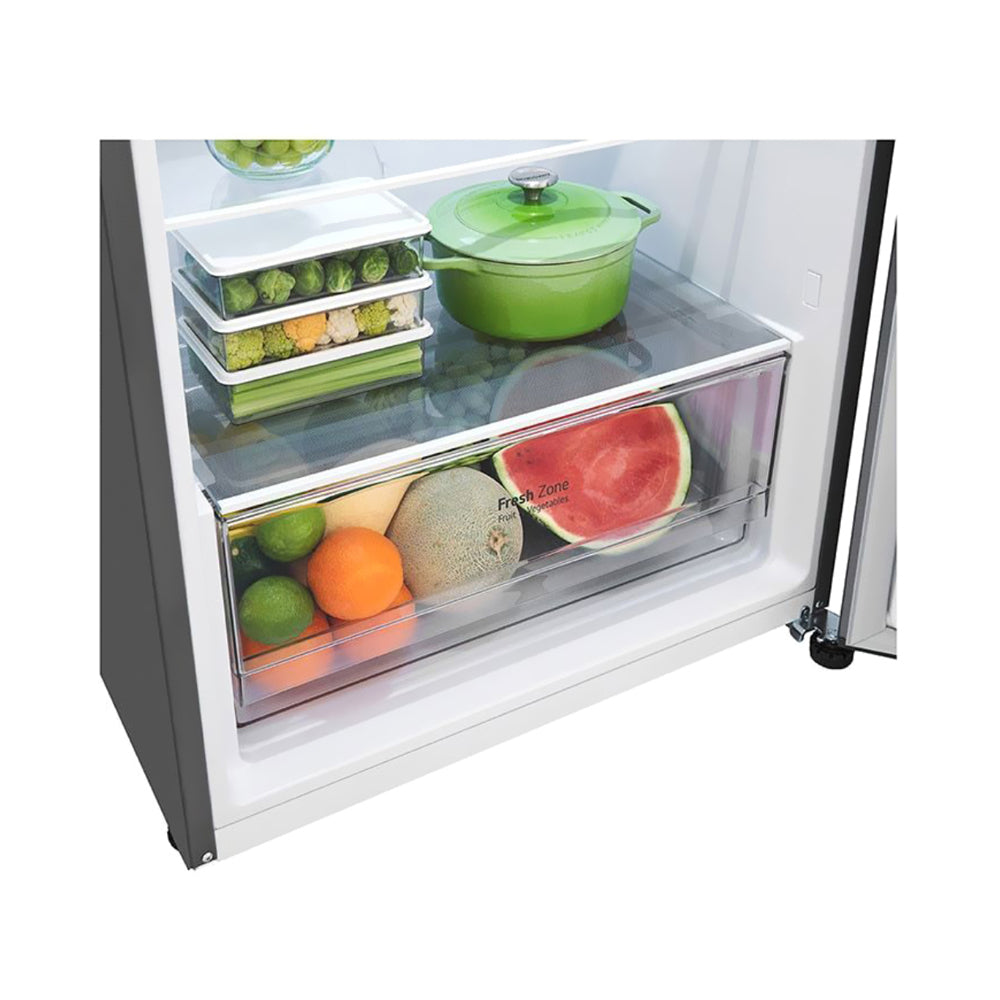 LG Smart Inverter Double Door Refrigerator 423L Dark Graphite GN-B512PQGB