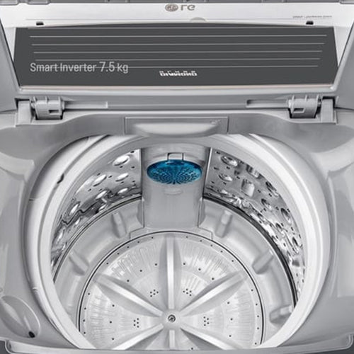 LG Top Loading Washing Machine 7.5Kg Silver T9586NDKVH