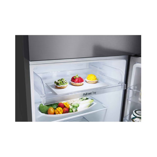 LG Double Door Refrigerator 340L Dark Graphite GN-B432PQGB