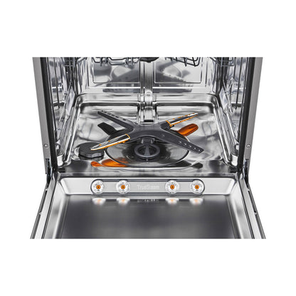 LG QuadWash Built-in Steam Dishwasher, 14 Place Settings, EasyRack Plus, Inverter Direct Drive, ThinQ DBC425TS
