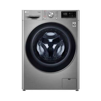 LG Automatic Front Load Washing Machine 11Kg Silver F4V5EYLYP